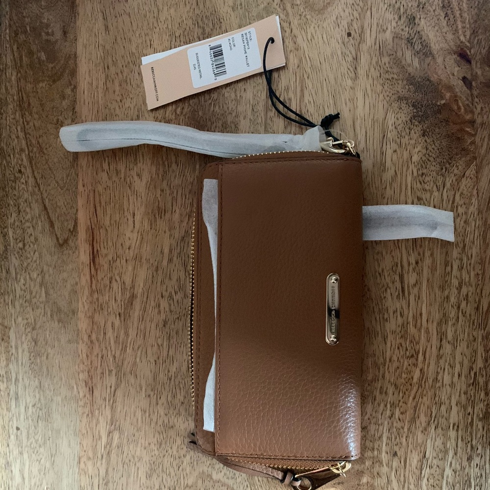 Rebecca minkoff regan zip wristlet- iPhone